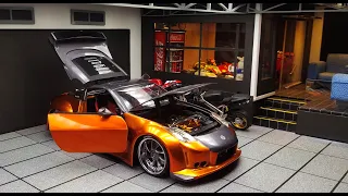 Unboxing Nissan "Z" - 350Z (Fairlady) Import Racer, Jada Toys diecast scale 1/24