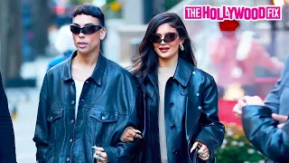 Kylie Jenner & Makeup Artist Ariel Tejada Grab Lunch At Amaranth Before Shopping At Hermes In N.Y.