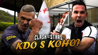 KDO S KOHO: SNEJKS x KRÁL BEROUNA, MICHÁLEK x SEASER, ZMIJOZEL x OBR, VIŠEK x ?