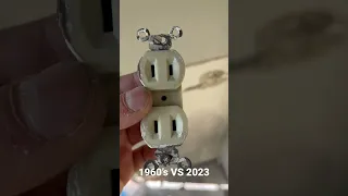 Home renovation, electrical 1960’s VS 2023