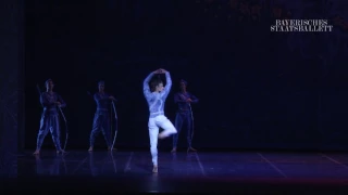LA BAYADÈRE - Solor's 1st variation danced by Sergei Polunin