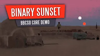 Binary Sunset (Drawing + BBC Symphony Orchestra Core Demo)