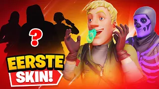 Een 9 JARIGE DEFAULT Zijn EERSTE SKIN OOIT GEVEN in FORTNITE!