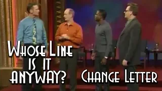 Whose Line is it Anyway - All Change Letter Games