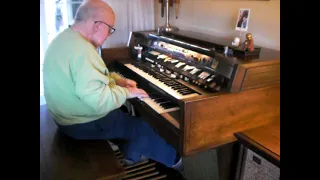 Mike Reed plays "I'll be Home for Christmas" on the Hammond Organ