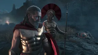 Assassin's Creed Odyssey - Leonidas scene