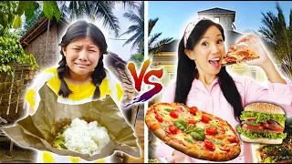 SISWA KAYA VS MISKIN LAGI PUASA Part 2 MUKBANG JAJANAN TAKJIL | Drama Parodi Lucu | CnX Adventurers