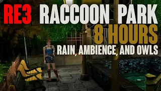 Resident Evil 3 8-Hours of Rain, Thunder, Water, Owls from Raccoon Park RE3 Sleep Mix