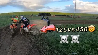 Victoire à 0,05 sec 🥇🤯 // Course motocross 125cc