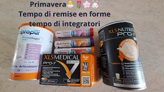 BENVENUTA PRIMAVERA🐣🌷🌸🐰|tempo di integratori e remise en forme|XLS MEDICAL PRO-7 e COLPROPUR LADY