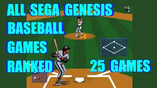 ALL Sega Genesis Baseball Games Ranked (Retro Sunday)