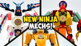 I Built Mechs for the NEW Ninjago Ninja!