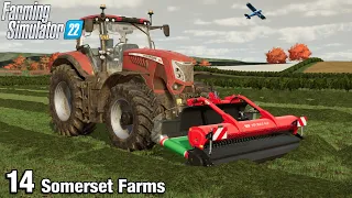 FIRST GRASS CUT + BUYING ANOTHER FIELD - Farming Simulator FS22 Somerset Farms Ep 14