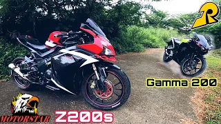 Ang Motor Na Parang SARDINAS Pang Masa Talaga - Gamma 200 & Z200S (Best Beginner Bike)