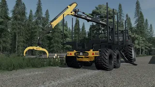 FS22 | FTG Moheda M151 Forest Trailer In Action On Beloved Holmåkra