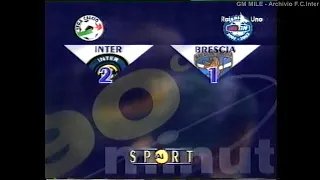 2001-02 (31^ - 14-04-2002) INTER-Brescia 2-1 [Guardiola(R),Ronaldo,Ronaldo] Servizio 90°Minuto Rai1