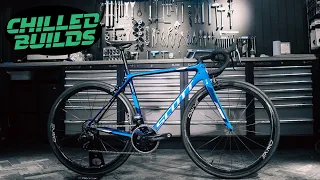 Francis Cade's Rim Brake Scott Addict RC with Sram Force AXS