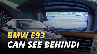 BMW Backup Camera For E93 – Install Tutorial
