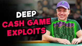 HACKS To CRUSH Deep Stacked Cash Games!