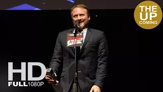 Rian Johnson, Best Director for Star Wars The Last Jedi: Speech at Empire Awards