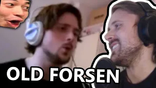 Forsen Reacts To Old Forsen Raging in Hearthstone + Oblivion NPC Conversation - what's your name?