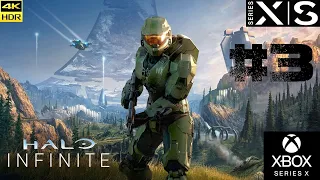 Halo Infinite [4k 60fps HDR](Xbox Series X) #3 - Дедушка Мастер Чиф)