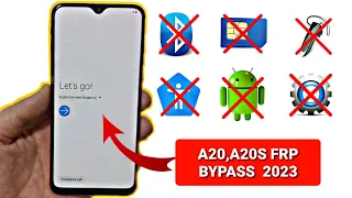 samsung a20, a20s frp bypass without pc  - a20,a20s google account unlouck in 2023 easy way