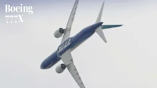 Boeing's Massive 777X Shows its Agility in the Paris Air Show 2023 Flying Display – AIN