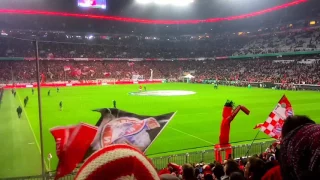 Aufstellung Bayern - Dortmund 26.April 2017