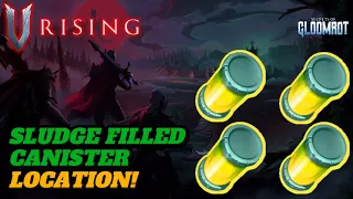 HOW TO EASILY OBTAIN SLUDGE FILLED CANISTER! (GUIDE) | Secrets of Gloomrot | V Rising