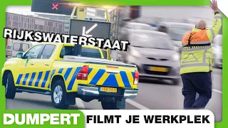 Op weg met weginspecteurs in Dumpert Filmt Je Werkplek!