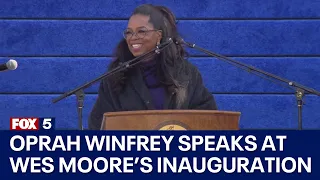 Oprah Winfrey speaks at Maryland Governor Wes Moore’s inauguration | FOX 5 DC