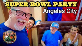 SUPER BOWL PARTY IN ANGELES CITY, PHILIPPINES
