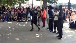 Street Dancers In London South Bank