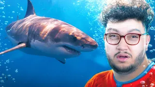 سبحت مع القرش 🦈 (ارعب تجربة بحياتي)