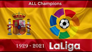 ⚽ 🇪🇸 La Liga | All champions | 1929 - 2021 🇪🇸 🏆