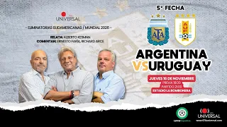 ARGENTINA VS URUGUAY EN VIVO - 970 UNIVERSAL