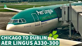 TRIP REPORT | Aer Lingus Economy | Chicago ORD to Dublin DUB | Airbus A330-300