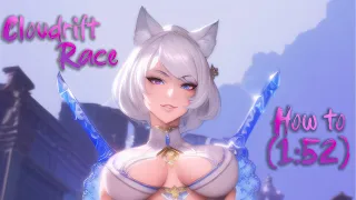 [ Cloudrift Race]  1:52s Lazy run guide - Blade and Soul 4K