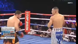 Teofimo Lopez vs Diego Magdaleno ver pelea completa full figth