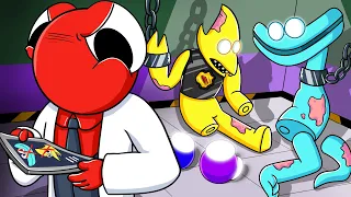 CYAN is NOT a MONSTER?! Rainbow Friends 2 Animation