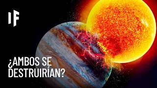 ¿Qué pasaría si Júpiter colisionara con la estrella más pequeña del universo conocido?