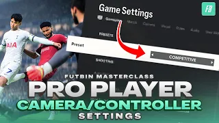 The BEST Controller & Camera Settings for FC 24 Gameplay!