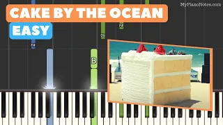 Cake By The Ocean - Piano Tutorial with Chords | Easy for Beginners