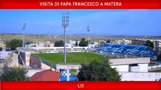 Visita Pastorale a Matera 25 settembre 2022 Papa Francesco  LIS
