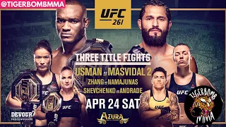 UFC 261 - Full Card Betting Predictions & Breakdown