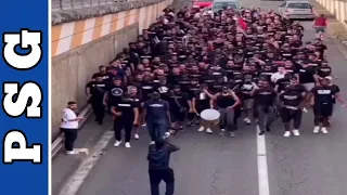 ⚽ ULTRAS PARIS Away | Lyon VS PSG (0-1)