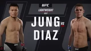 Nate Diaz vs Chan Sung Jung