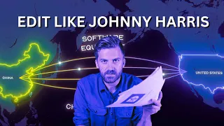 How I Edited This Scene From Johnny Harris, Add Paths Between Countries In After Effect