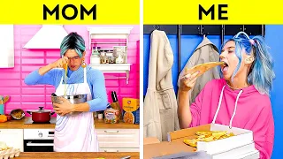 MOM vs ME || Delicious Recipes Every Mom Can Cook